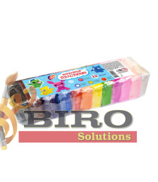 Plastilină moale 12 culori 120 g "ZOO" (Луч)